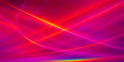 Obraz premium A digital art illustration features an abstract pink and red background with flowing lines, wave patterns, and purple light textures to create a motion design wallpaper with energy and color