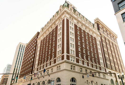 USA, OR, Portland.  Beautiful old hotel built in 1905.