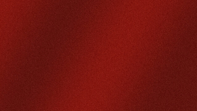 Vibrant red grainy gradient background with fine noise Abstract bright red texture with cinematic film grain
