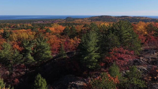 Fall colors in Michigan's Upper Peninsula 