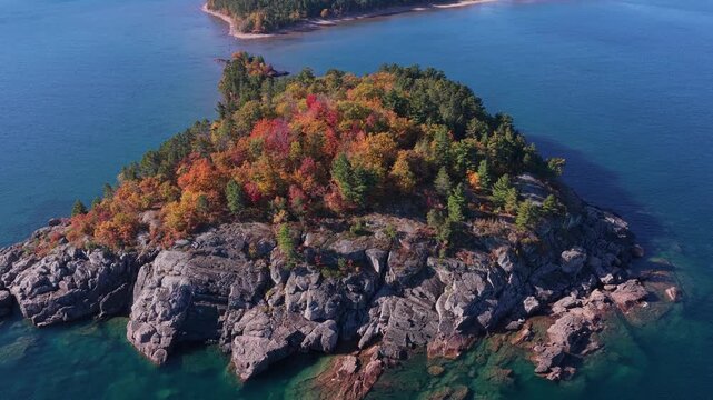 Little Presque Island in Lake Superior 