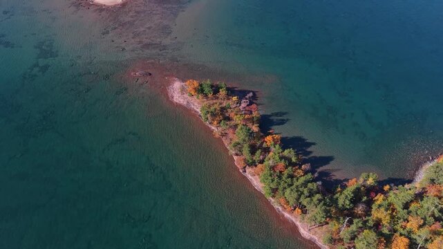 Island peninsula lake superior 