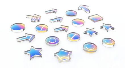 set of icons for web