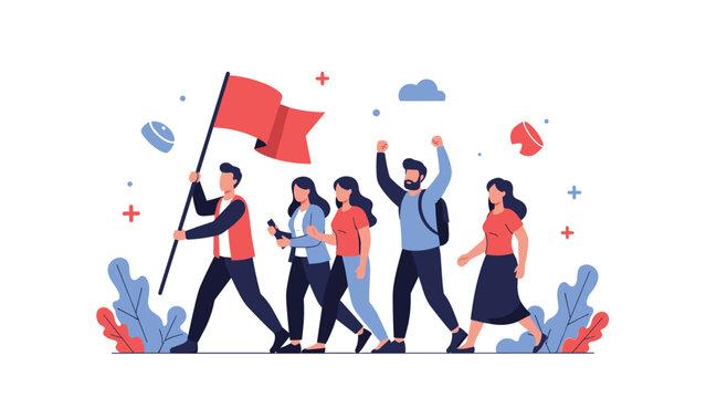 Businessman looking down at a red arrow pointing towards a trampoline representing resilience and the ability to bounce back from failure.