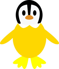 Obraz premium Cute Penguin Character