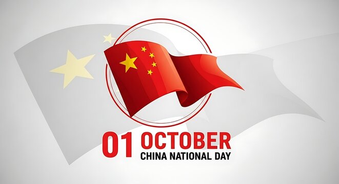 China national day celebration on october 1st