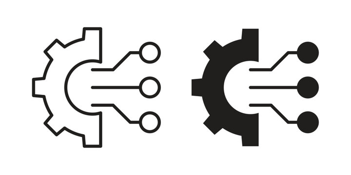 Technology icon. Premium thin line vector illustrator. Vector EPS10