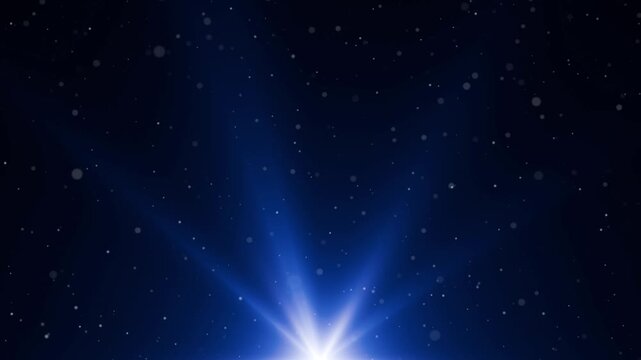 Blue flashing lens flares with floating dust particles, Random bright blinking lights use in blend or overlay modes. Emergency Lights Overlays, optical flare shine light ray,