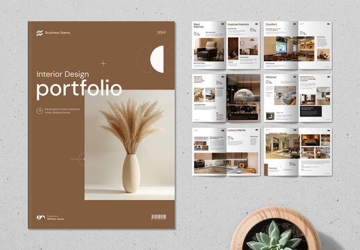 Interior Portfolio Design