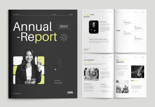Annual Report Layout