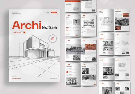 Architecture Portfolio Layout
