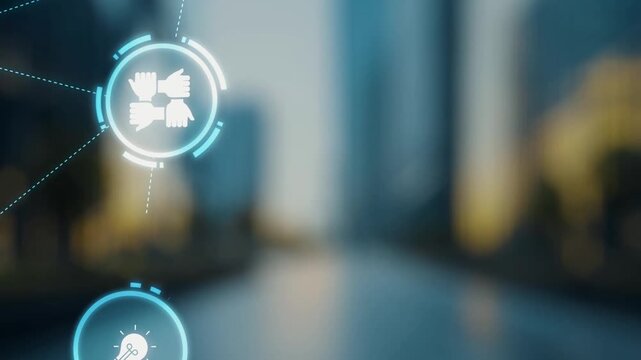 Project planning icons showing business management, teamwork, scheduling, strategic planning, project development, organization, and goal setting with modern workflow and process management. Gist