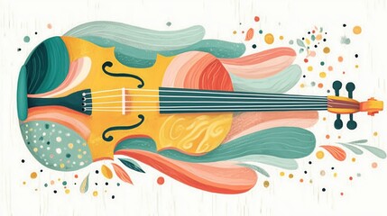 Watercolor Organic Mindset Transformation Abstract Female Professional Collaboration Fluid Shapes Transparent Layered Botanical Growth Concept