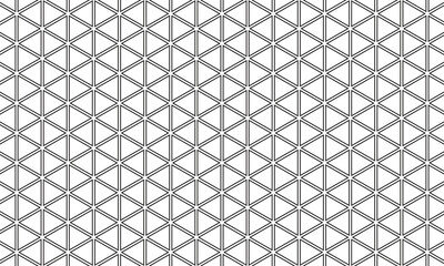 Fototapeta premium Vector Abstract Geometric Pattern On White Background