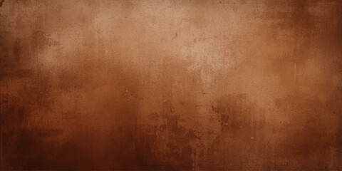 Obraz premium A worn vintage backdrop featuring an aged brown wood texture with a grungy parchment pattern and stained antique paper elements for a rustic retro design