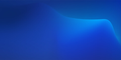 Obraz premium Deep blue ocean gradient wallpaper. Abstract deep dark navy underwater background. Night sky and deep water surface design.