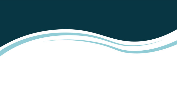 Abstract wave footers background illustration modern