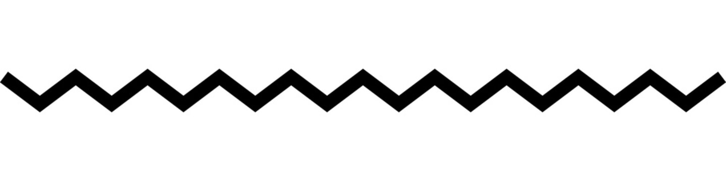 Zigzag Line Divider Design