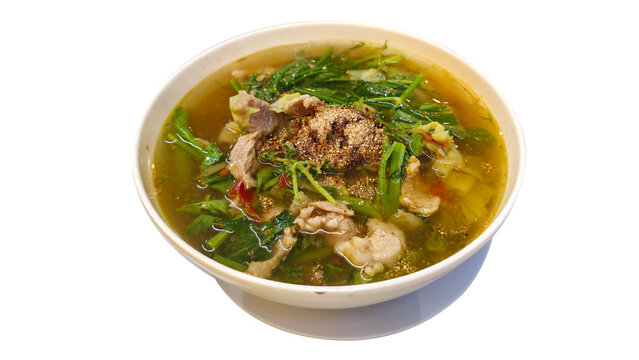 Thai Isan Beef Herb Soup Gaeng Om Nuea