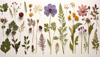 ボタニカル　白背景