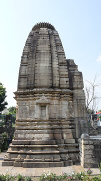 Ancient stone temples of Dwarahat Temple Complex built during the Katyuri dynasty in Kumaon region of Uttarakhand, India