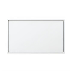 Fototapeta premium A simple rectangular shape with a clean white background and subtle border. isolated on transparent background