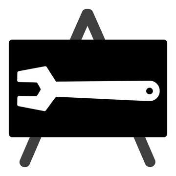 Toolbox icon repair tools equipment symbol