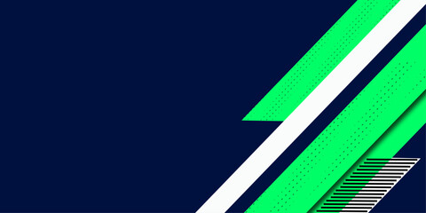 Piano keys on green background design. © HMRabiul