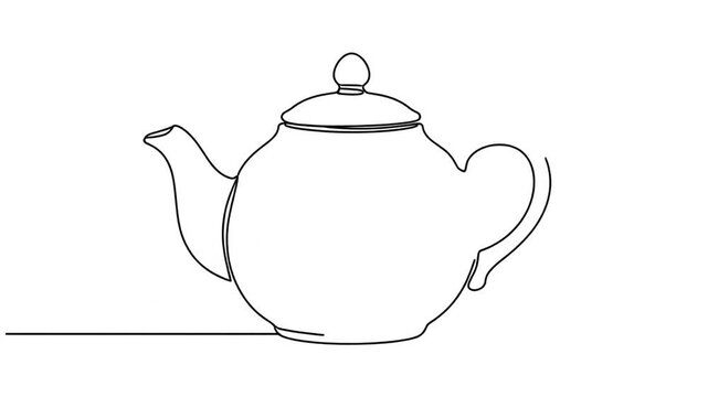 Minimalist continuous line art drawing of a graceful bird