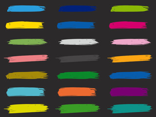 ペンキ、吹き出し、スウォッチ, イラレ, イラストレーター, イラストレーション,  © ちゃり丸ーCharimaru