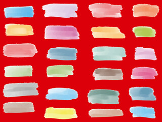 ペンキ、吹き出し、スウォッチ, イラレ, イラストレーター, イラストレーション,  © ちゃり丸ーCharimaru