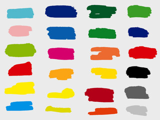 ペンキ、吹き出し、スウォッチ, イラレ, イラストレーター, イラストレーション,  © ちゃり丸ーCharimaru