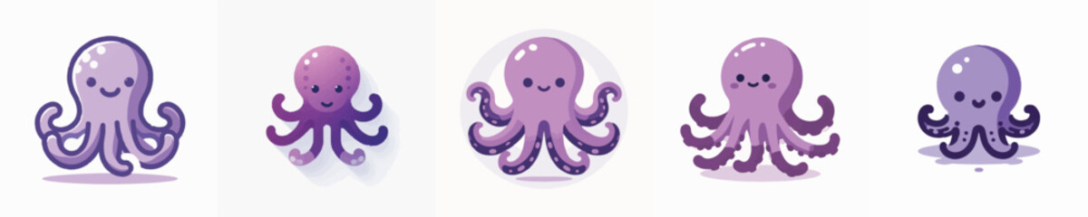 Fototapeta premium Vector of a Octopus