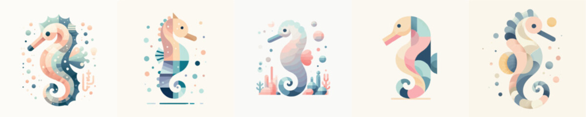 Vector of a Seahorse © FirdianKrisna