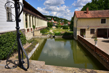 Chateau Lysice is a baroque cultural monument with beautiful garden and moat