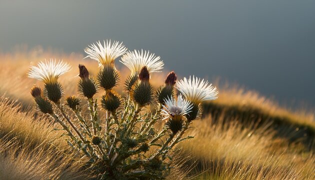 Carlina Acaulis Stemless Carline Thistle
