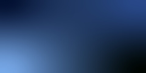 Abstract dark blue gradient background with soft light leaks. © Ivan