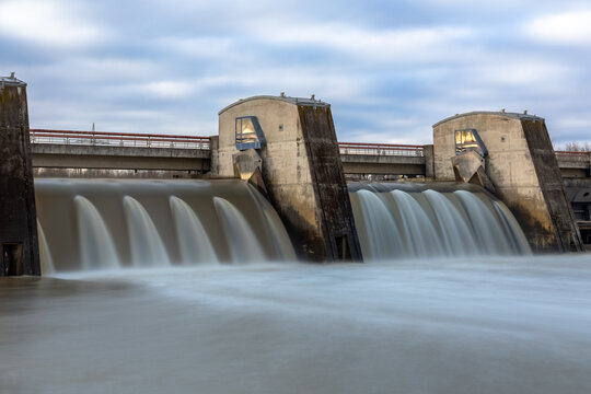Wasserkraftwerk in Vohburg an der Donau