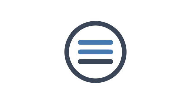 Graphic design element for menu or navigation.