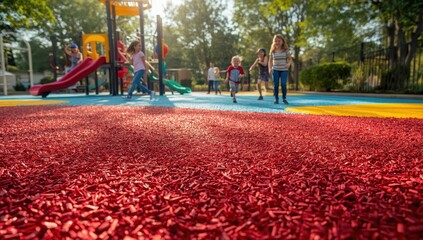 Repurposed rubber surface