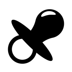 Fototapeta premium Baby pacifier icon