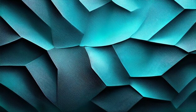 Dark Cyan Color Abstract Background For Wide Banner