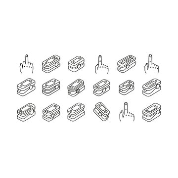 A set of various electrical connectors and plugs in a detailed line drawing style
