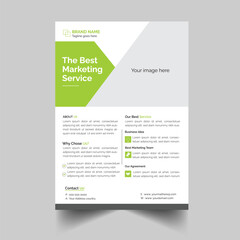 Corporate business flyer template design cover modern layout, annual report, poster, flyer in A4 with colorful business proposal, promotion, advertise, publication, cover page.