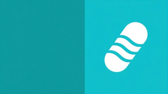 Flat graphic of a superbug icon on the left side with an empty area on the right for adding text or information about superbugs