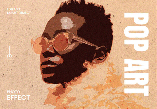 Vintage Pop Art Photo Effect