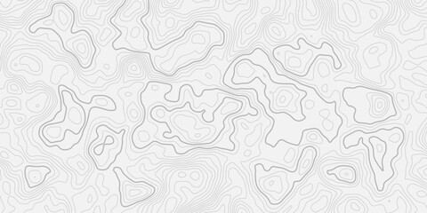 Mountain Terrain Relief Elevation Background with Minimal Vector Line Art Style  Seamless Abstract Topographic Contour Lines Pattern with Curved Terrain Elevation Design Geographic Mountain Relief Map © ALAMA