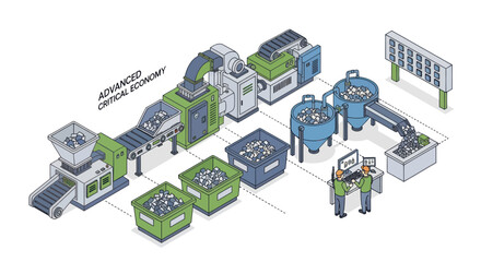 Advanced Recycling Plant for Circular Economy.