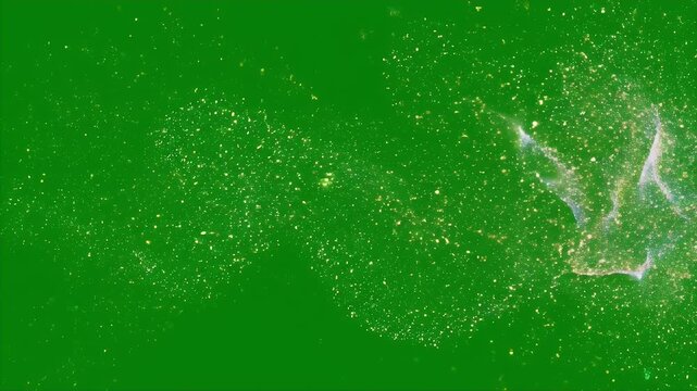 Bright Fiery Spell Formation Pulsating With Intense Heat Against A Vibrant Green Screen Background In A 3D Rendered Abstract Visual