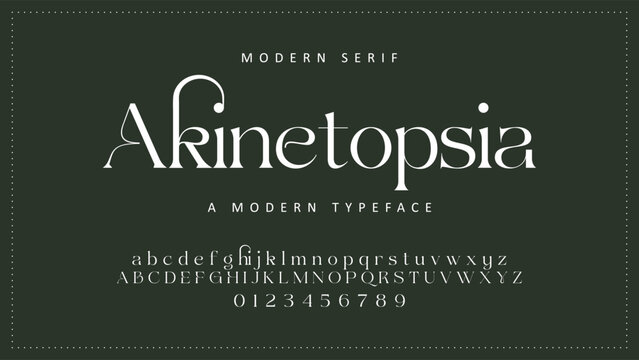 Elegant ligature alphabet letters font logo. Typography luxury classic lettering serif fonts decorative wedding vintage retro logos, design for fashion shop and brand vector illustration